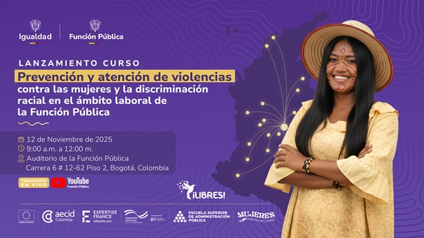 Lanzamiento del Curso: Prevención y atención de violencias contra las mujeres