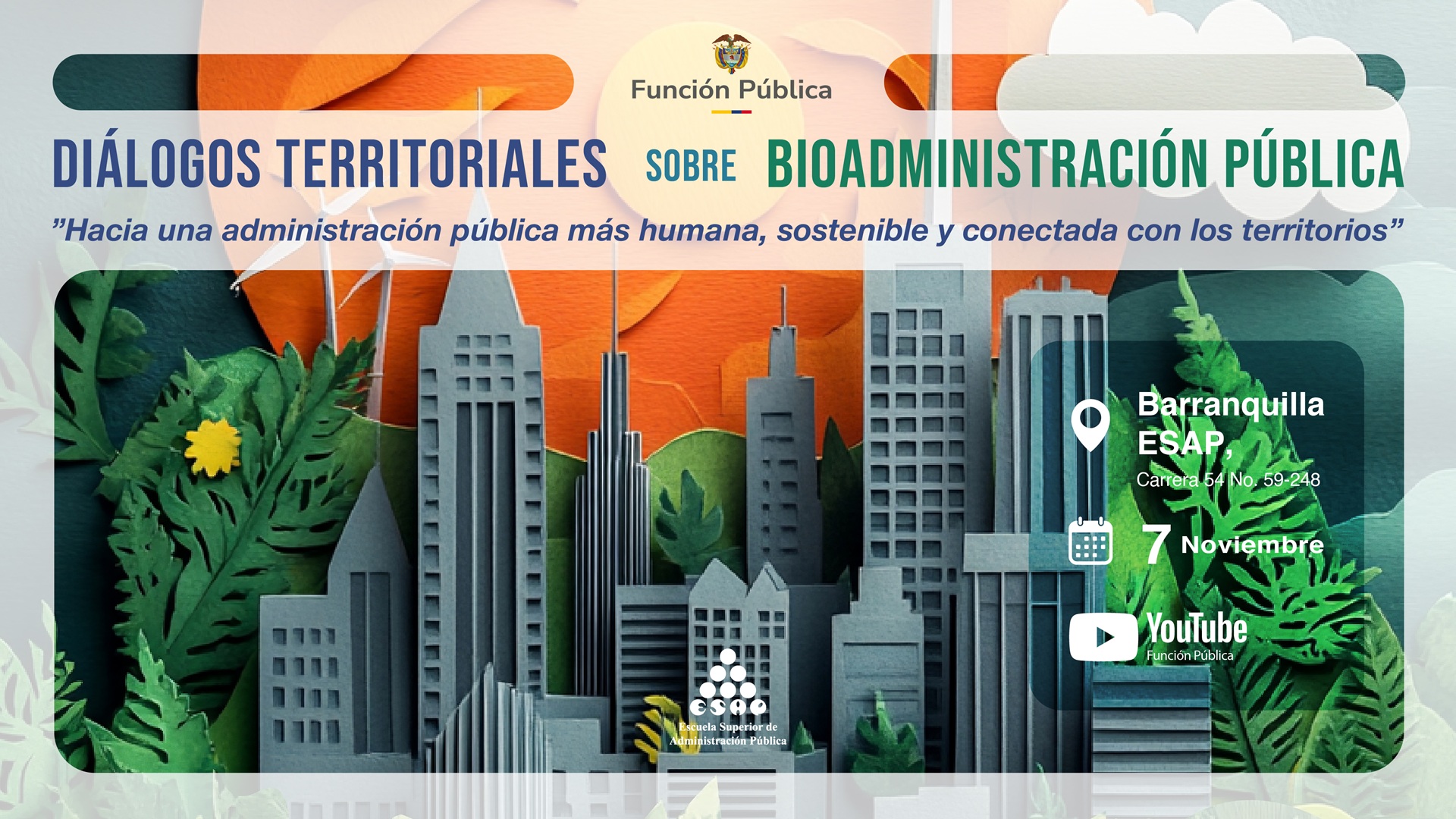 Diálogos Territoriales sobre BioAdministración Pública