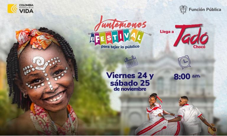 El Festival Juntémonos busca construir tejido social con la comunidad y mejorar la relación del Estado con la ciudadanía