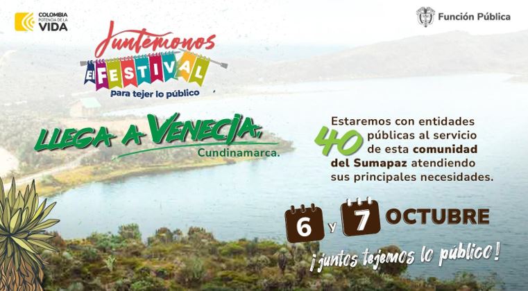 Las comunidades de la Provincia del Sumapaz podrán acceder a información, capacitaciones, y atención de trámites y servicios