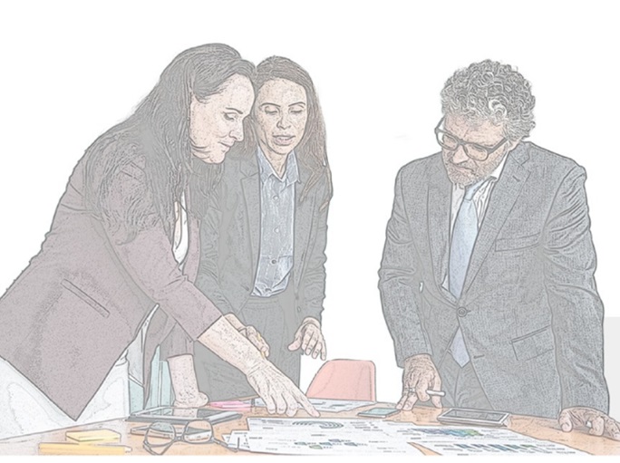 Personas trabajando