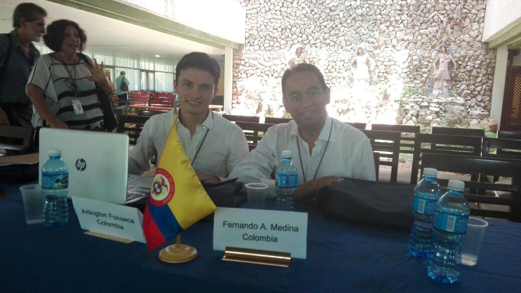 Delegación colombiana que participa en simposio sobre la relación de Estado y Universidad, en Cuba
