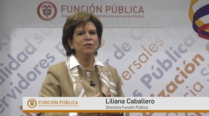 Liliana Caballero, directora de Función Pública