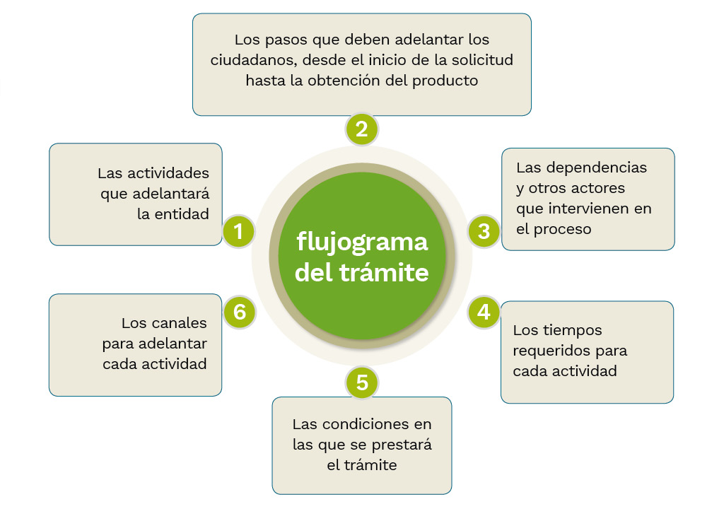 Imagen que describe la estructura del procedimiento