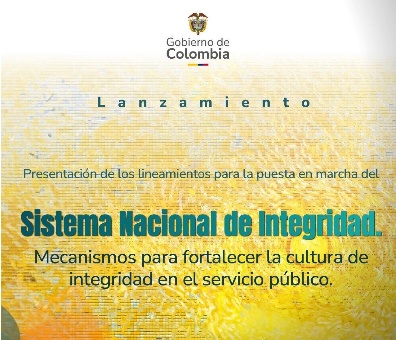Pieza del Sistema Nacional de Integridad