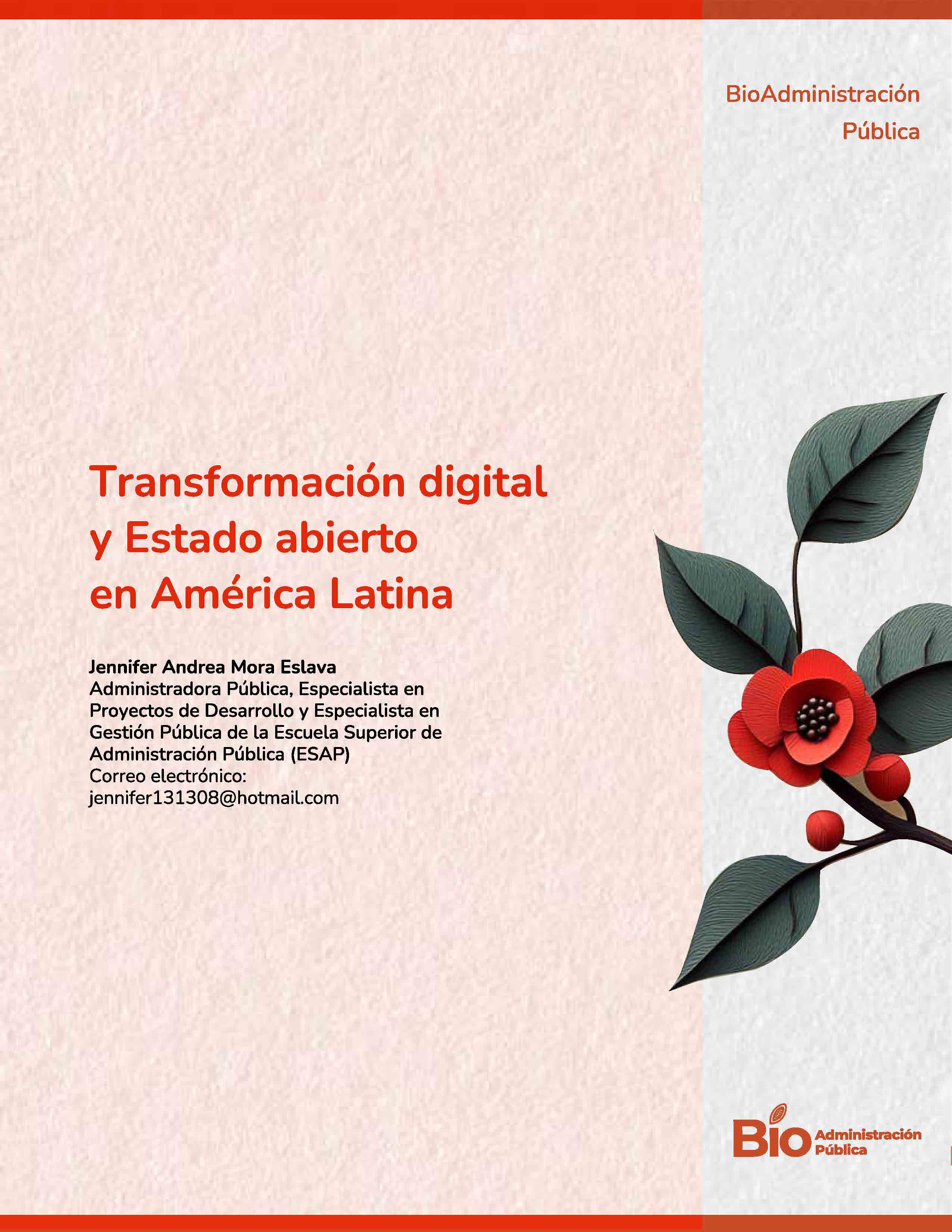 Revista BioAdministración 4ta Ed.