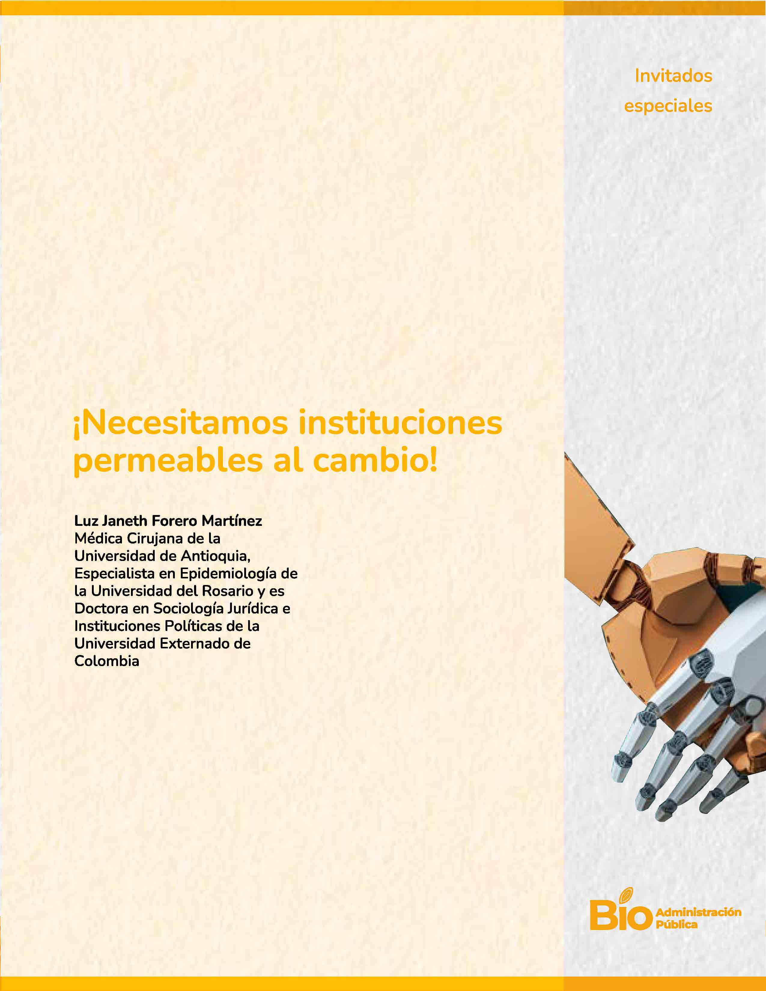 Revista BioAdministración 4ta Ed.