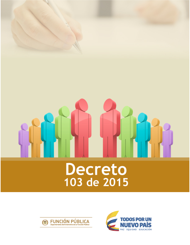 Decreto 103 de 2015