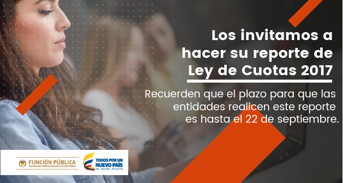 Reporte Ley de Cuotas  2017