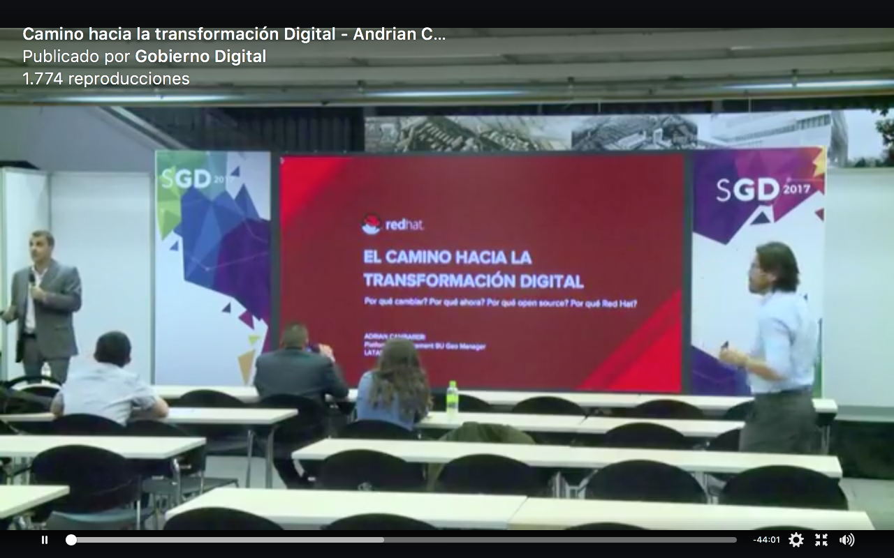 Memorias SGD - El camino hacia la transformación digital