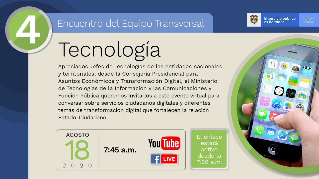 Cuarto Encuentro de Equipo Transversal de Tecnología