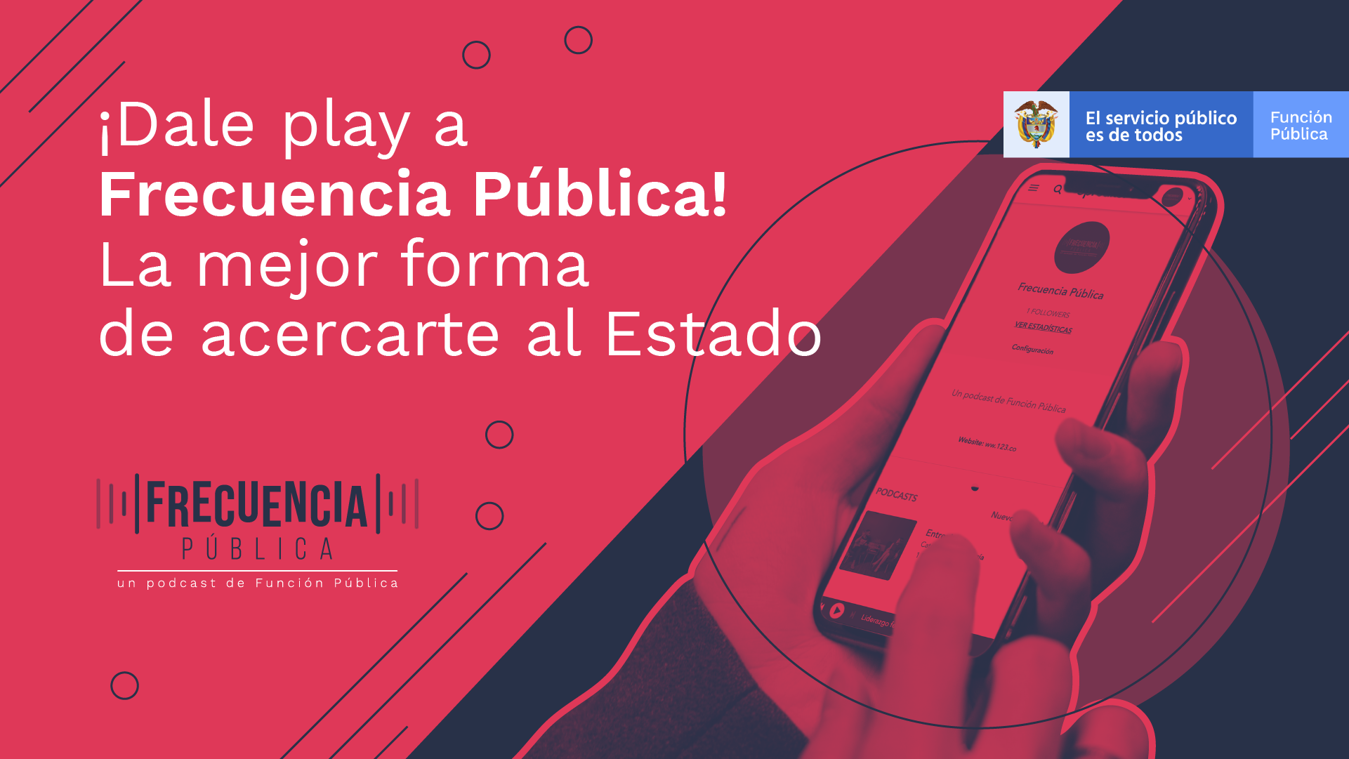 Llegó Frecuencia Pública | Podcast de Función Pública para estar en sintonía con el Estado colombiano
