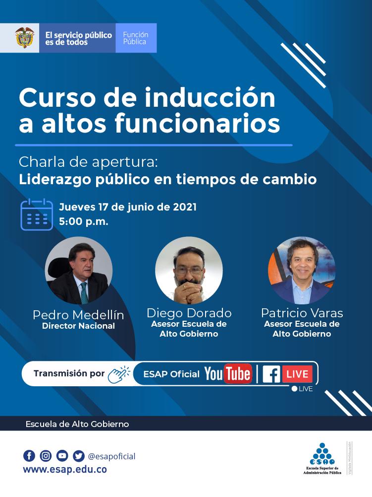 Invitación | Curso de inducción para altos funcionarios del Estado ESAP