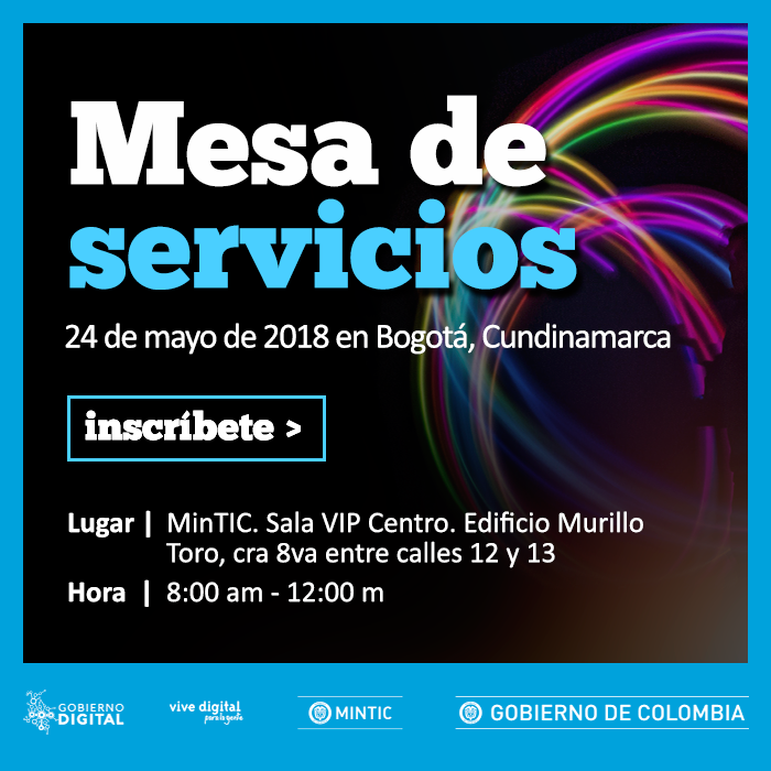 Sesión Presencial - Gobierno Digital - Mesa de Servicios