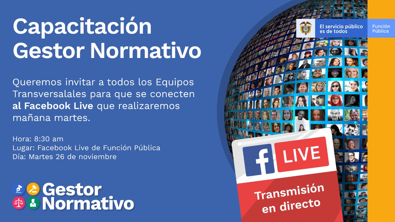 Mañana conéctate con nuestra capacitación de Gestor Normativo