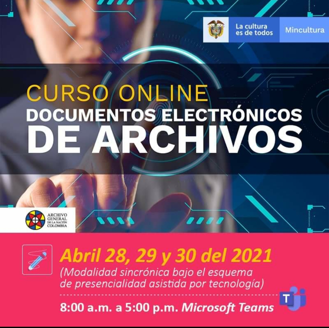 Curso de documentos electrónicos de archivos