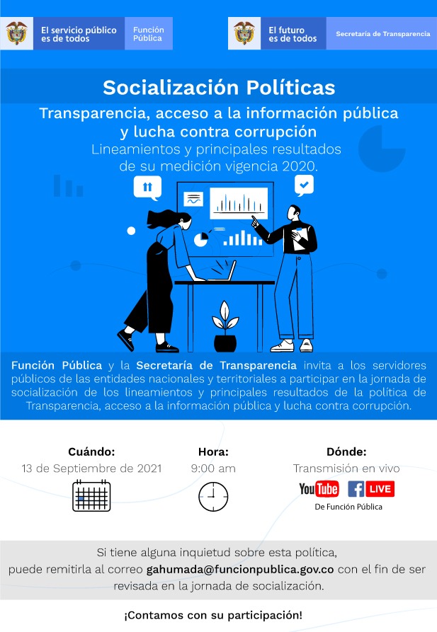 Ciclos de capacitación de políticas de gestión y desempeño institucional | Política de Transparencia y Acceso a la Información Pública