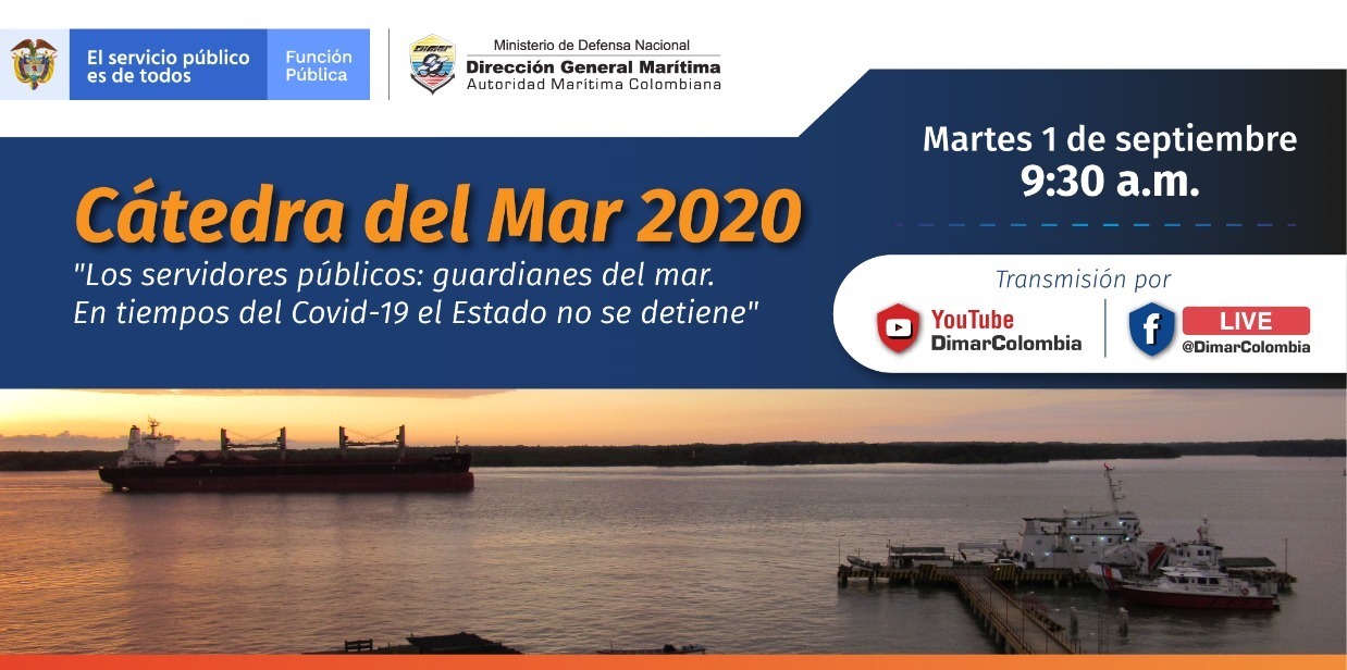 Invitación a Cátedra del Mar 2020 Invitación a Cátedra del Mar 2020