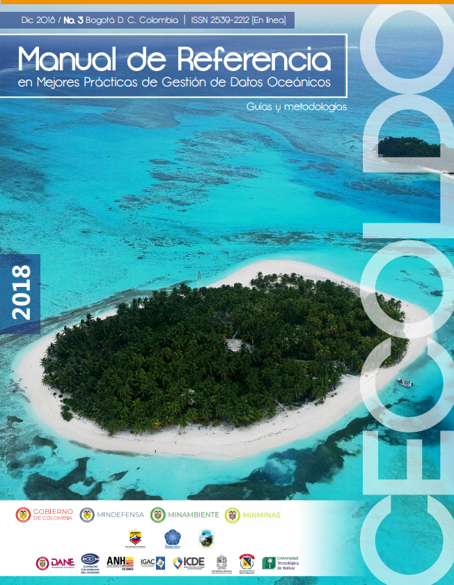 Manual de Referencia en Mejores Prácticas de Gestión de Datos Oceánicos. Número 3/2018.