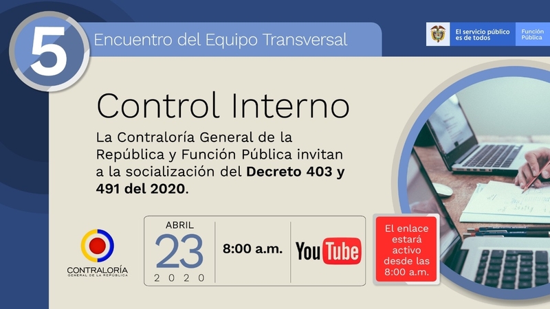 V Encuentro de Equipo Transversal de Control Interno