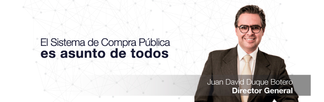 El sistema de compra pública es un asunto de todos El sistema de compra pública es un asunto de todos
