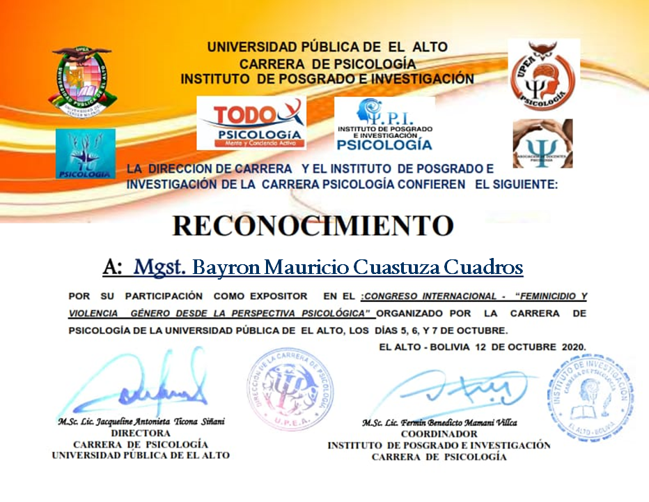 Conferencia- ponente
