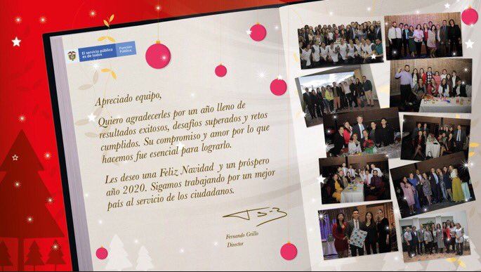Feliz año estimado servidor