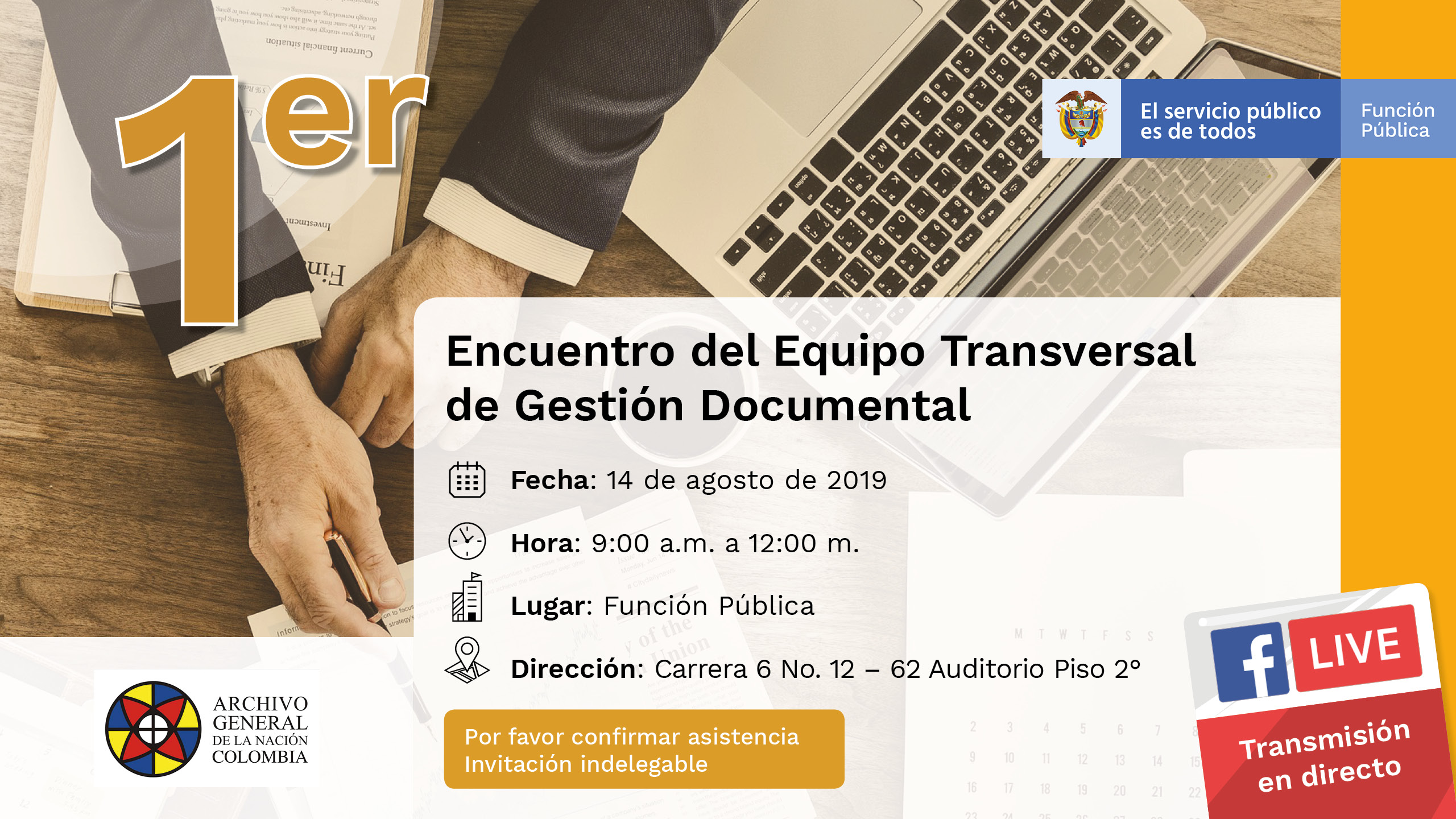 Primer Encuentro de Equipo Transversal de Gestión Documental
