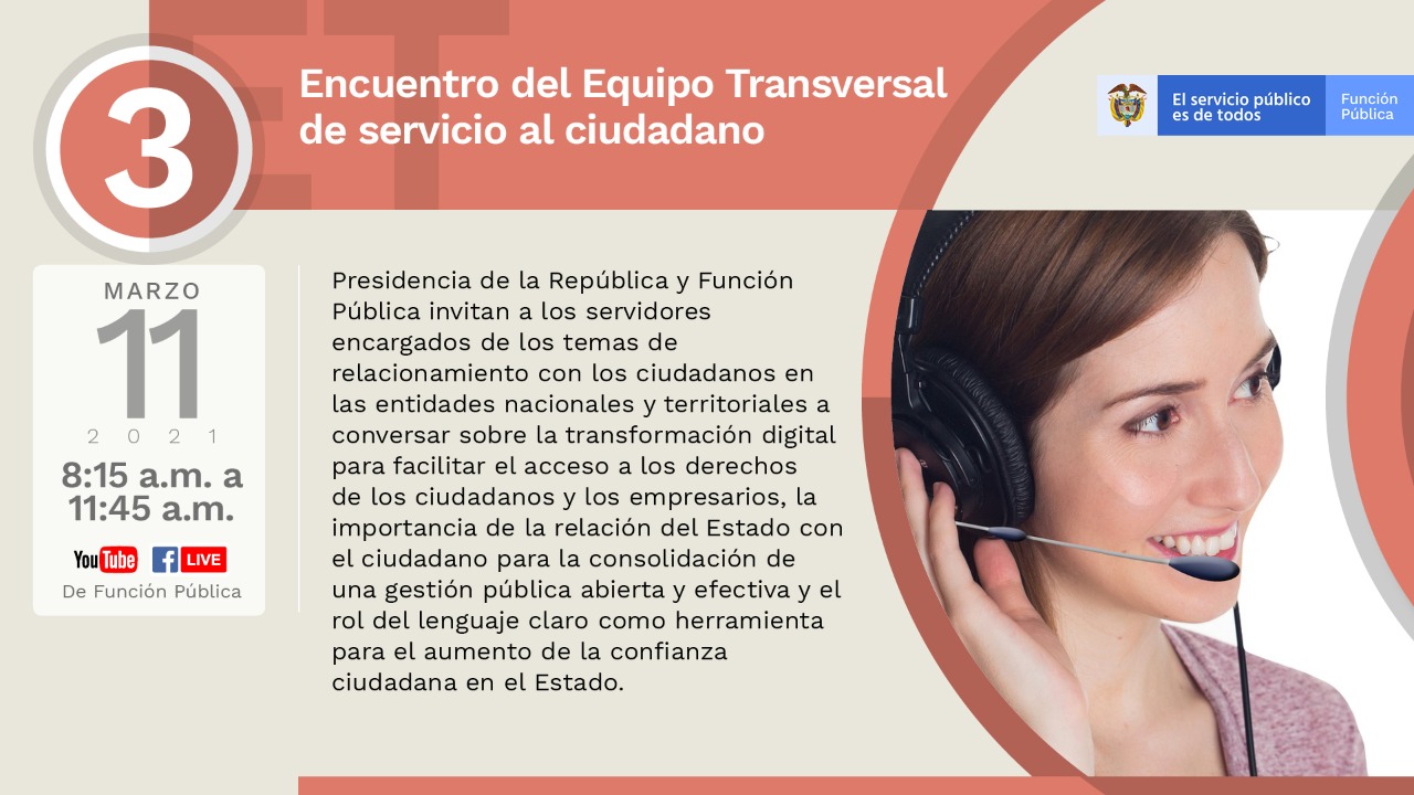 Tercer Encuentro de Equipo Transversal de Servicio al Ciudadano