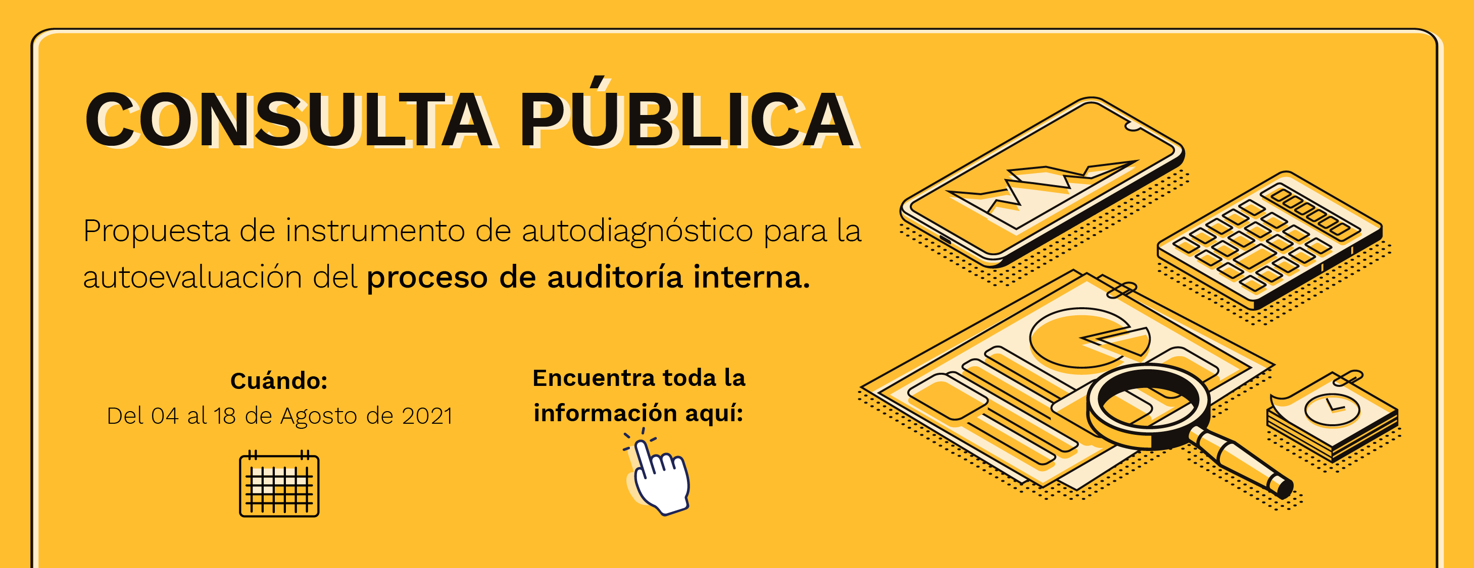 Consulta pública | Instrumentos de autodiagnóstico para el aseguramiento de la calidad de la auditoría interna en el sector público