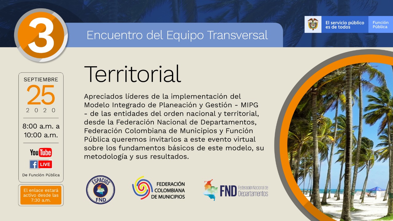 Tercer Encuentro de Equipo Transversal Territorial 
