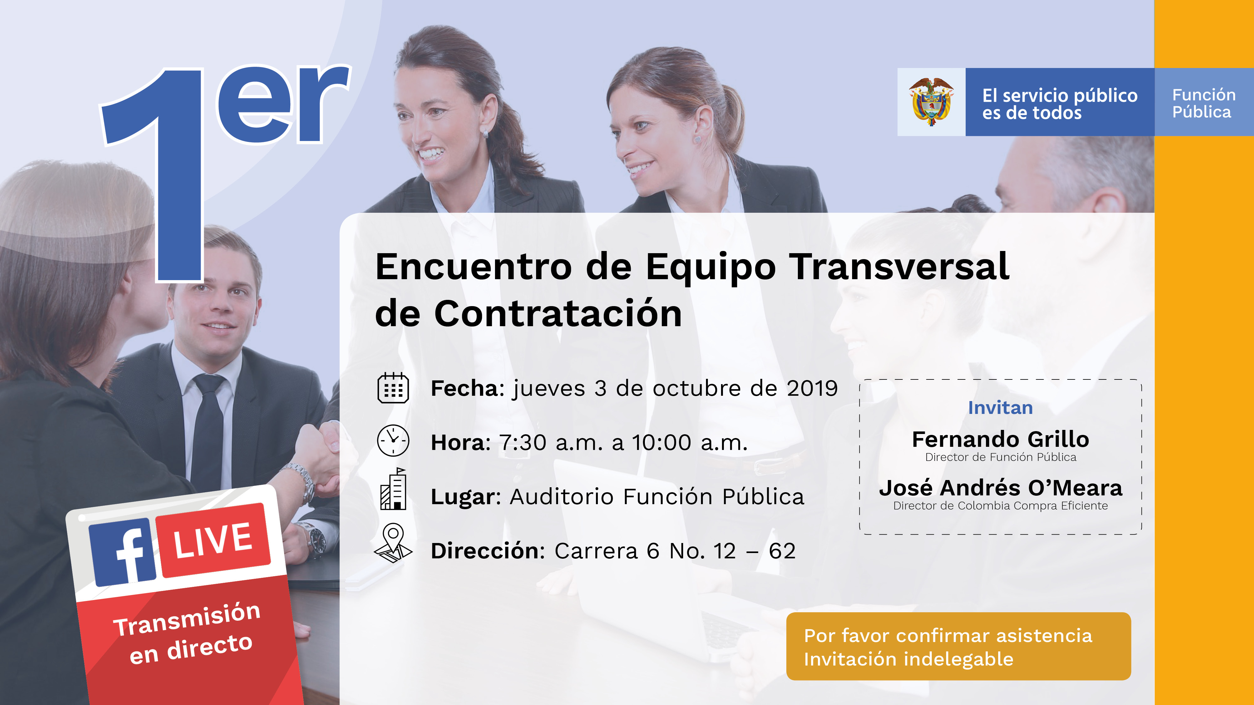 Primer Encuentro de Equipo Transversal de Contratación