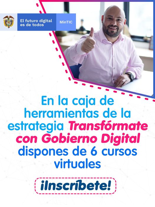 Atención | Cursos virtuales de la estrategia Transfórmate certificados por MinTIC Atención | Cursos virtuales de la estrategia Transfórmate certificados por MinTIC