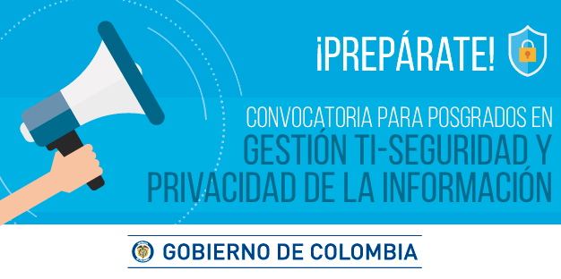 Convocatoria para posgrados en Gestión TI y Seguridad de la Información