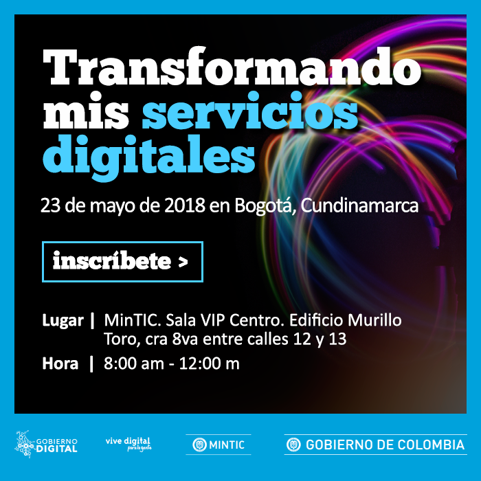 Sesión Presencial - Gobierno Digital - Transformando mis servicios digitales