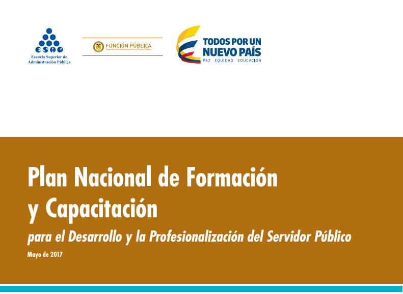 La Función Pública y la ESAP presentan el nuevo Plan de capacitación y formación para todos los servidores públicos.