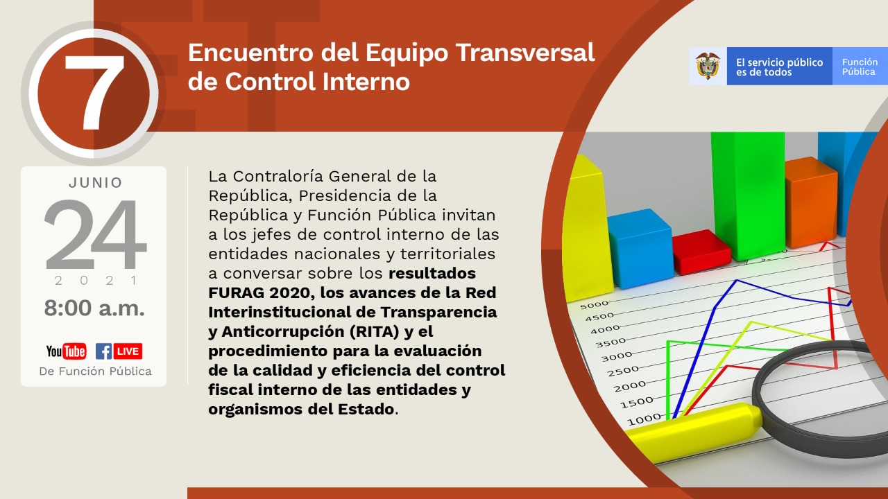 Séptimo Encuentro de Equipo Transversal de Control Interno | 24 de junio a partir de las 8:00 a.m. Séptimo Encuentro de Equipo Transversal de Control Interno | 24 de junio a partir de las 8:00 a.m.